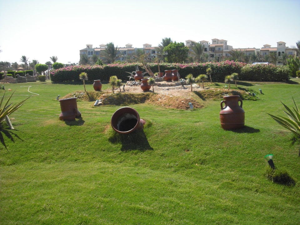 Gepflegter Garten Pickalbatros Dana Beach Resort - Hurghada