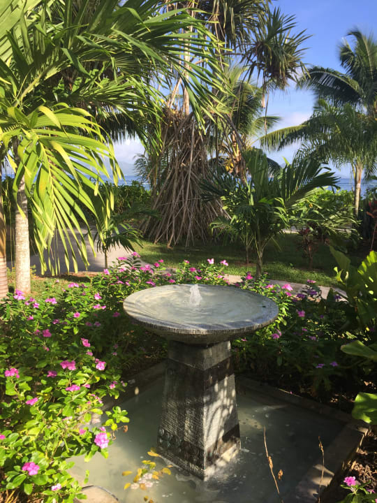 Gartenanlage La Digue Island Lodge