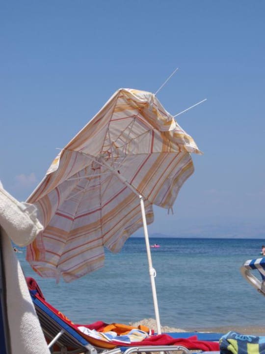 Sonnenschirm Hotel Albatros