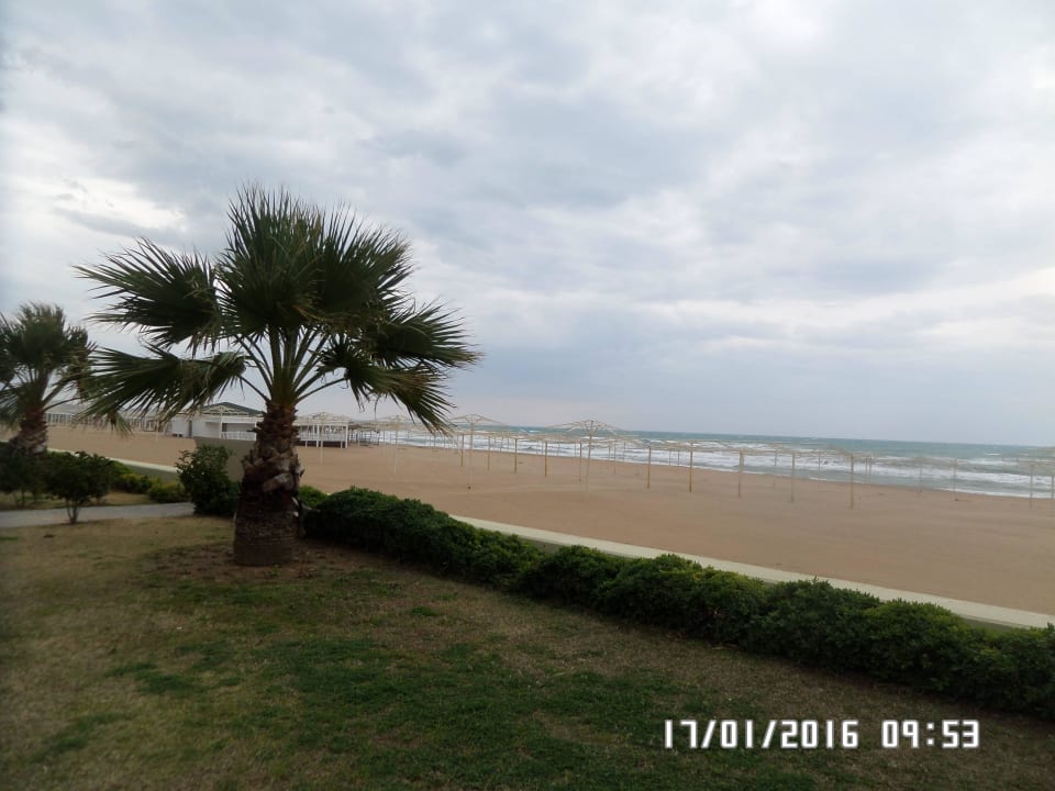 Herrlicher Sandstrand Aydinbey Kings Palace & Spa