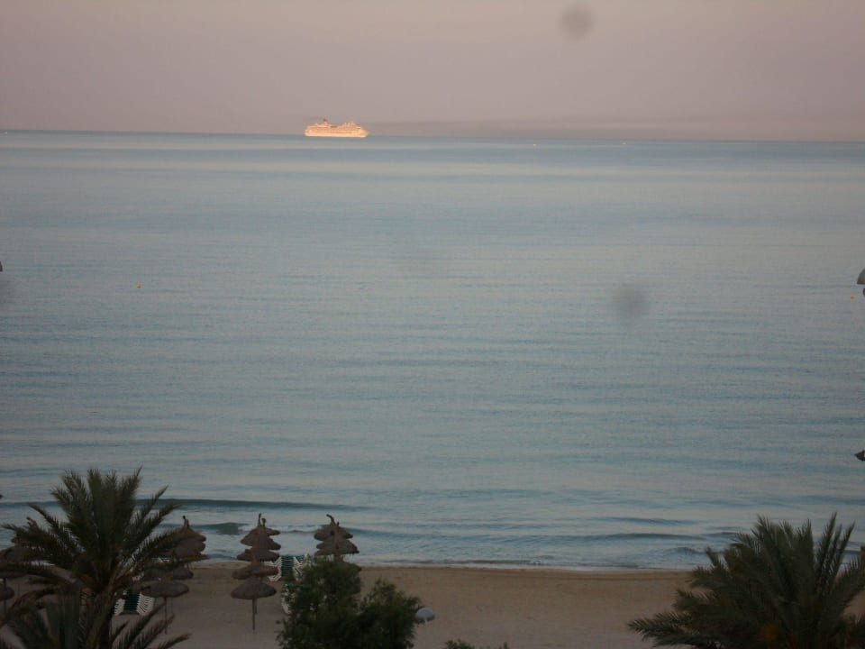 Ausblick aus der Juniosuite 605 Iberostar Waves Bahia de Palma