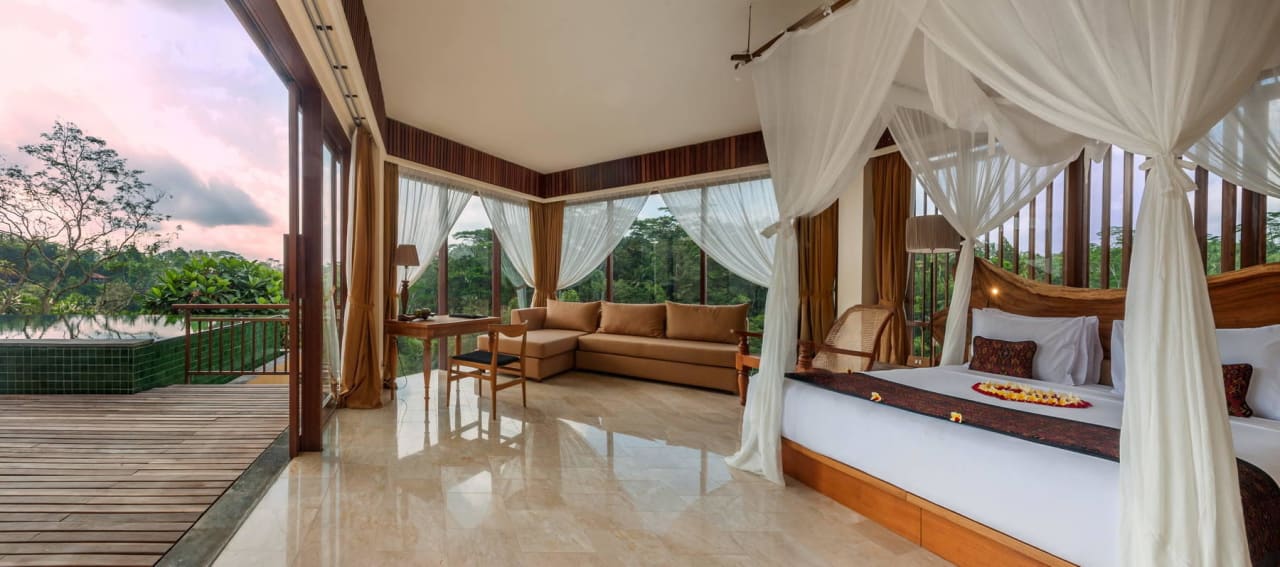 2 Bedroom Pool Villa Komaneka At Tanggayuda