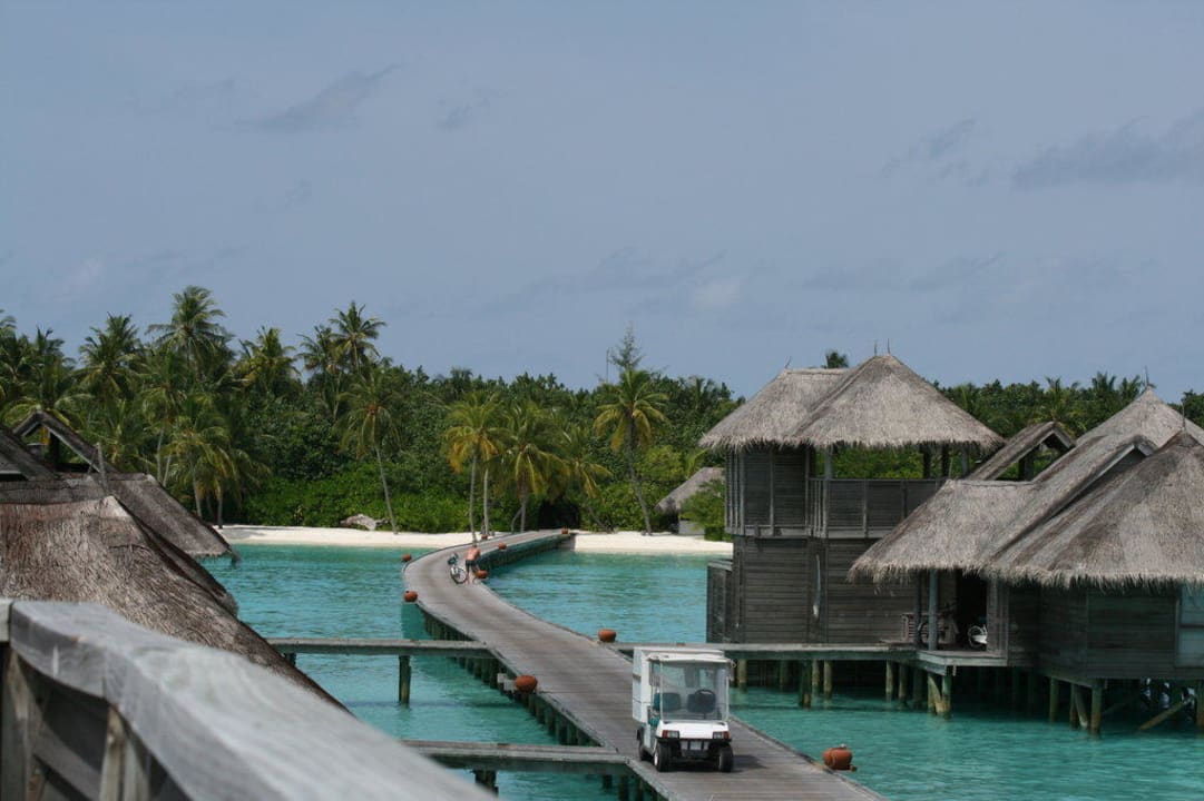 Ausblick vom Sonnendeck Gili Lankanfushi Resort