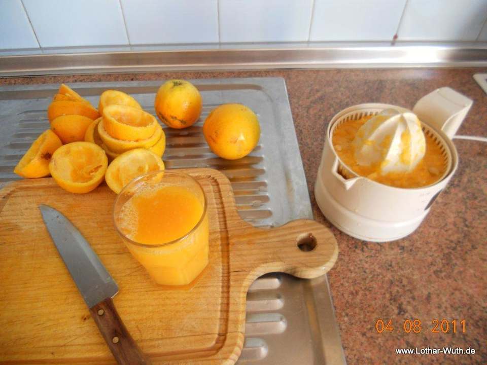 Orangen zum Frühstück Villa Ideal