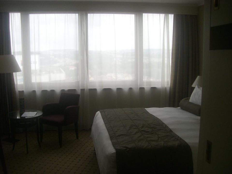Blick in das Standardzimmer Grand Hotel Prague Towers