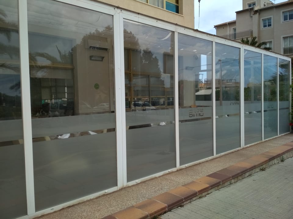 Speisesaal von außen Club Simó Hotel by Senator