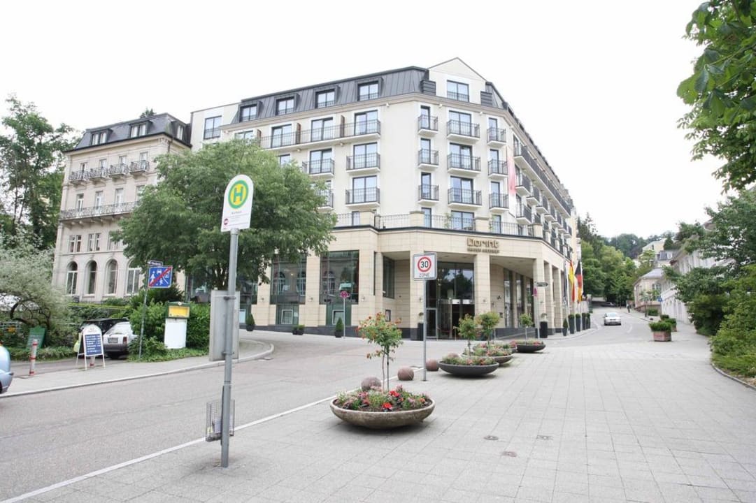 Außenansicht des Hotels Maison Messmer Baden-Baden