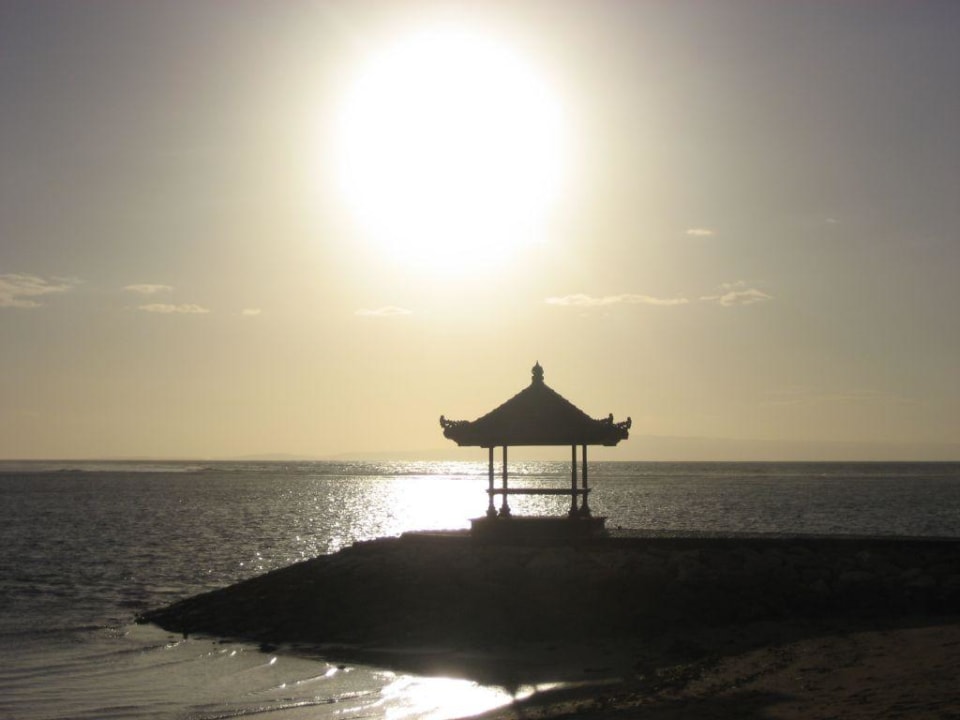 Morgens um 7 in Benoa Nikko Bali Benoa Beach