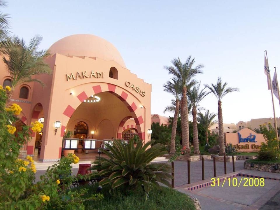 Eingang Makadi Oasis Jaz Makadi Oasis Resort