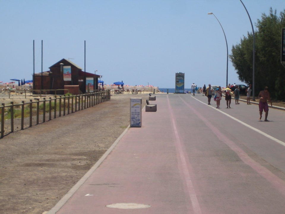 Weg zum Strand Servatur Alameda de Jandía