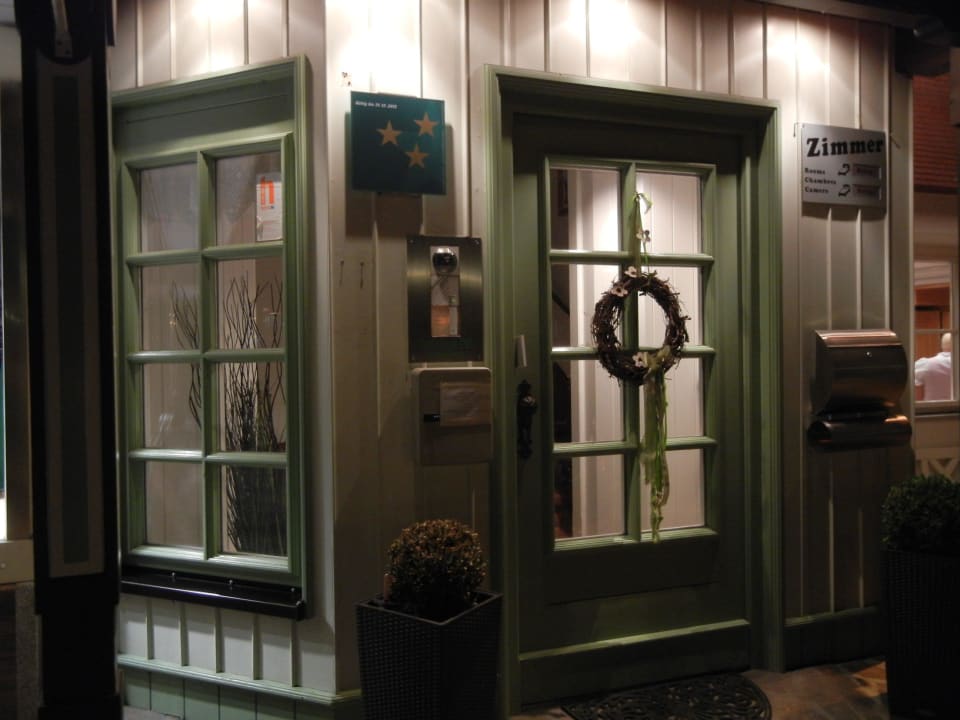 Eingang Hortel Fels Hotel Garni Fels