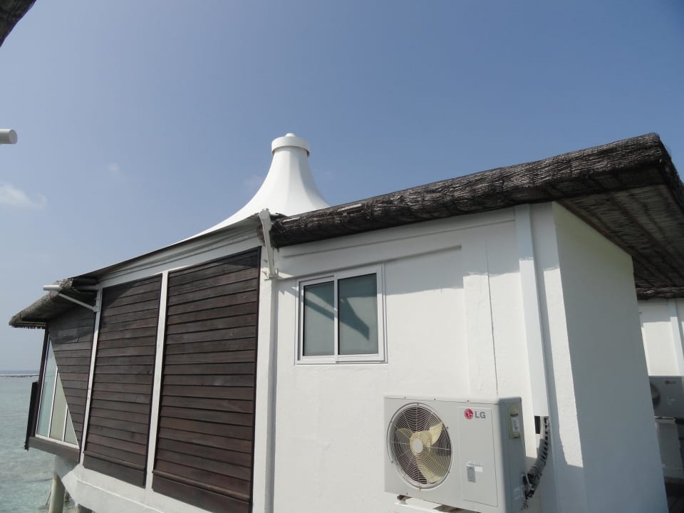 Seitenansicht Bungalow 133 Cinnamon Hakuraa Huraa Maldives