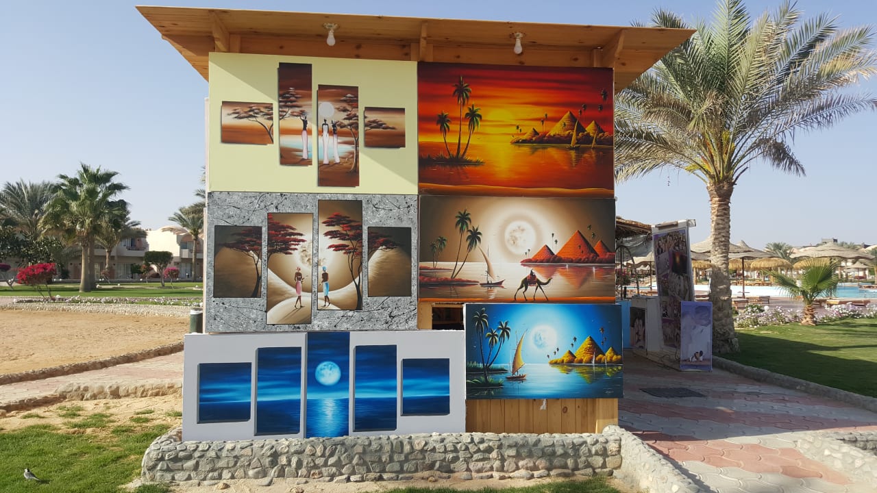 Bilderverkaufshäuschen Three Corners Sea Beach Resort