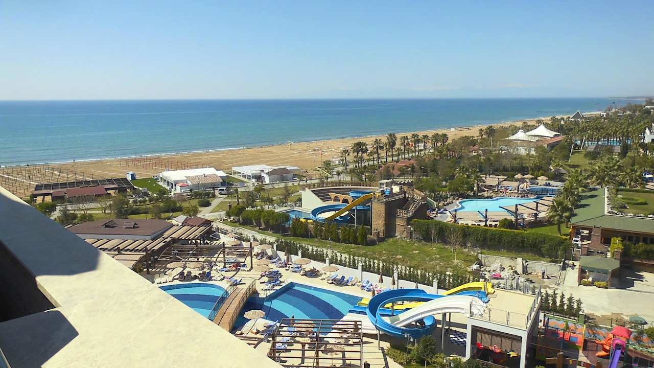 Ist das nicht ein herrlicher Strandblick Adalya Ocean Deluxe