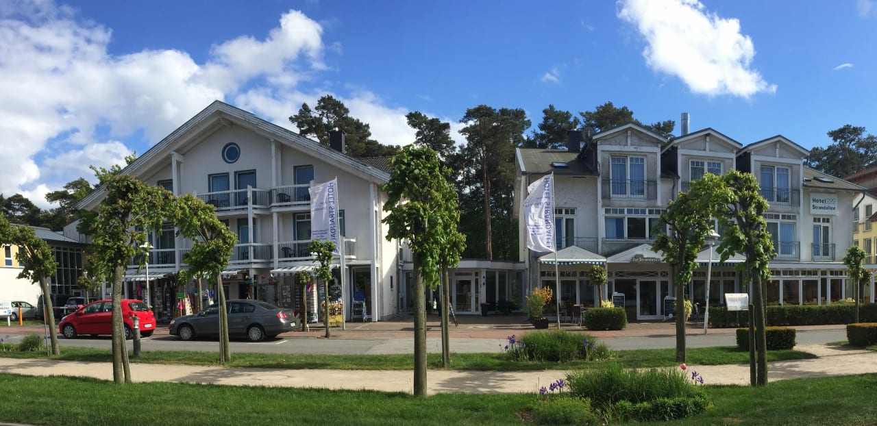 Außenansicht R&R Hotel Strandallee