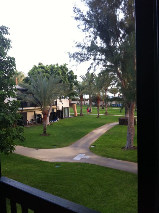 Blick vom Balkon unseres Zimmers ROBINSON JANDIA PLAYA
