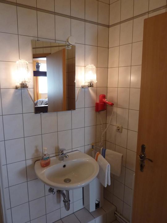 Badezimmer Pension zur Reblaus