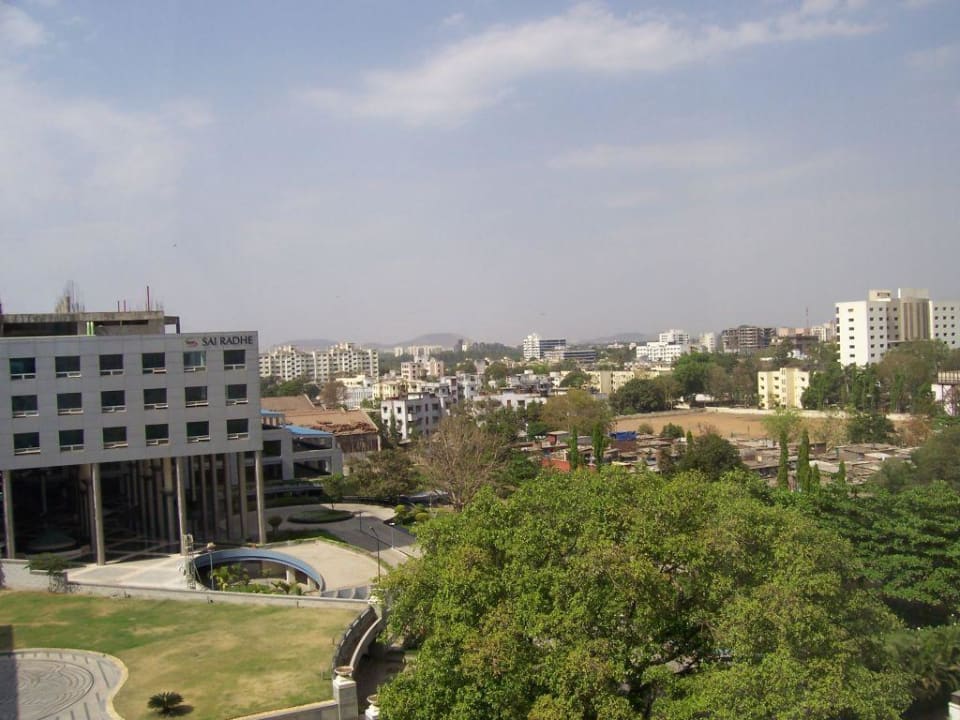 Blick aus dem Zimmerfenster Sheraton Grand Pune