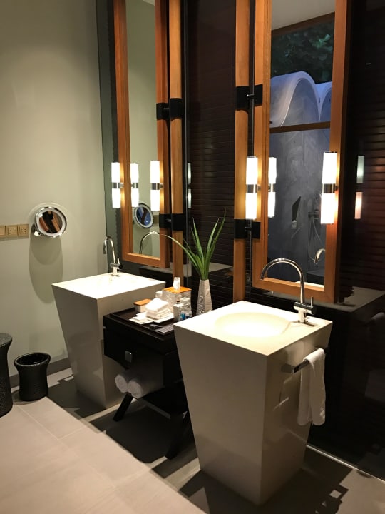 Badezimmer Conrad Maldives Rangali Island