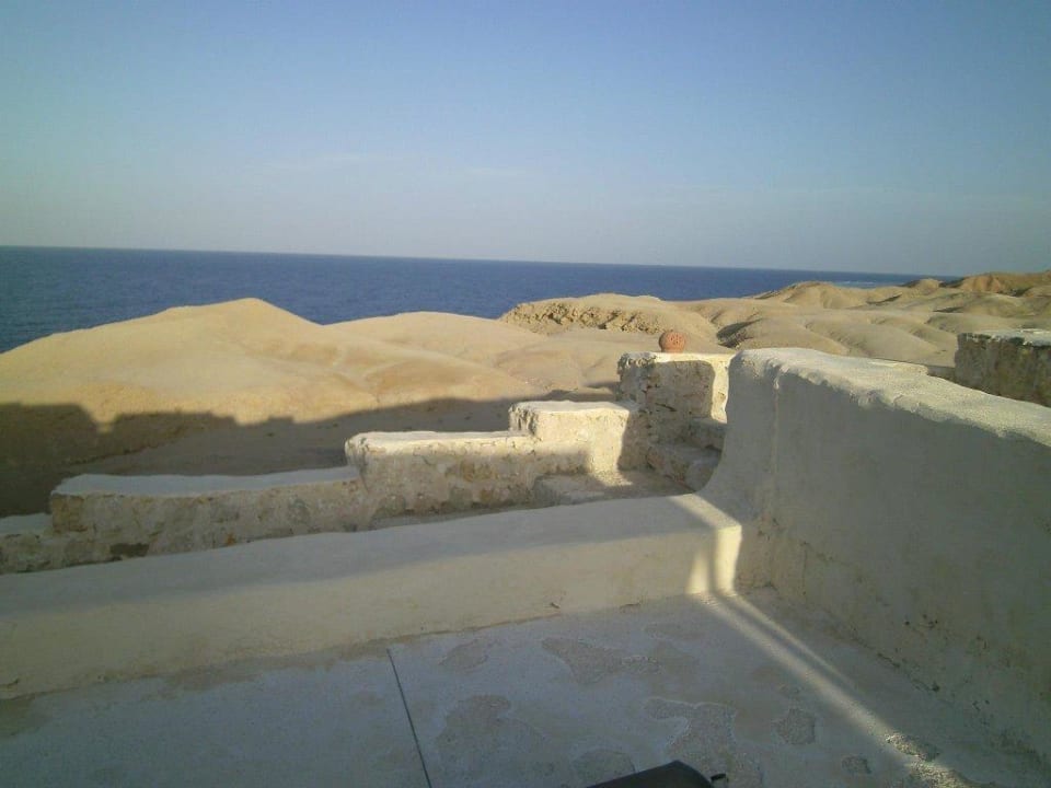 Blick von der Zimmerterrasse The Oasis Dive Resort