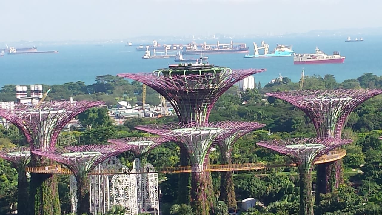 Gartenanlage Marina Bay Sands