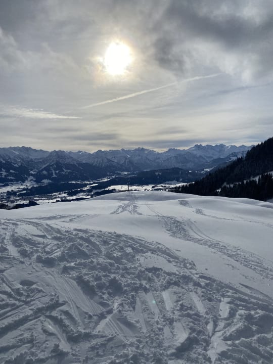Ausblick Gästehaus Hörnerblick