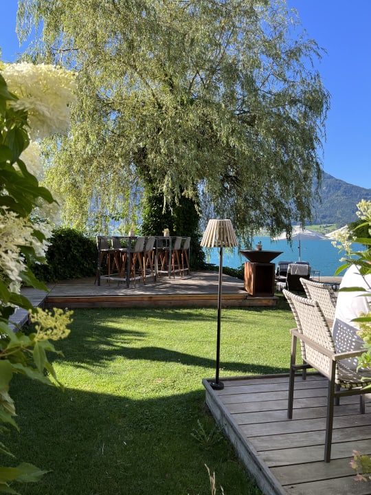 Gartenanlage Hotel Seevilla Wolfgangsee