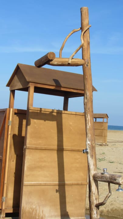 Dusche und Umkleide HARPIN Georgioupolis Resort Aquapark & SPA