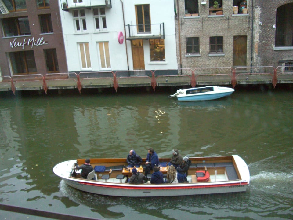 Ein interessanter Ausblick Ghent River Hotel