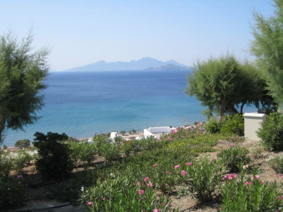Blick Richtung Nissyros Lagas Aegean Village