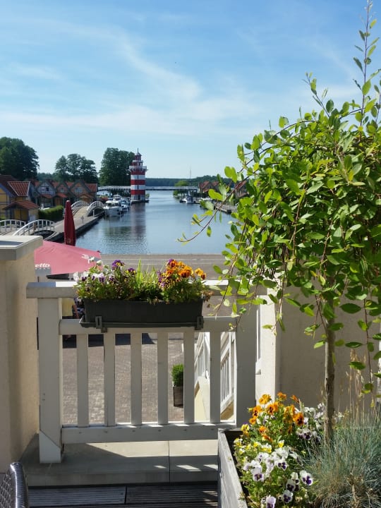 Ausblick Precise Resort Hafendorf Rheinsberg