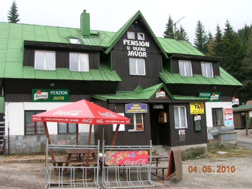 Budynek z zewnątrz Pension U Vleku Javor