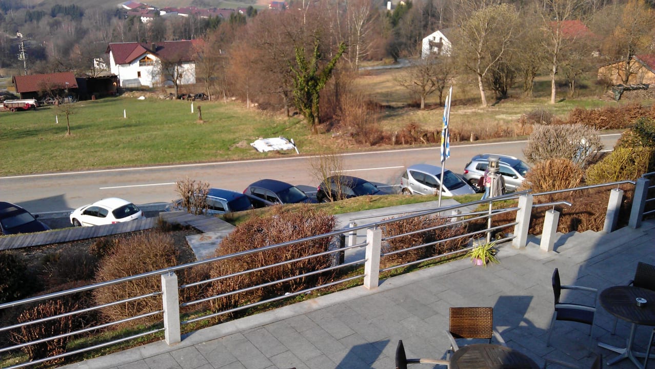 Ausblick von Zimmer 10 Thula Wellnesshotel Bayerischer Wald