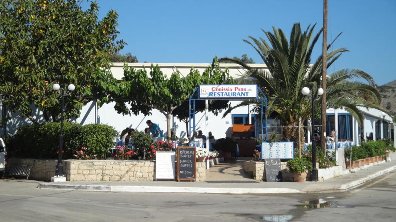 Eingang Restaurant Hotel Corissia Princess