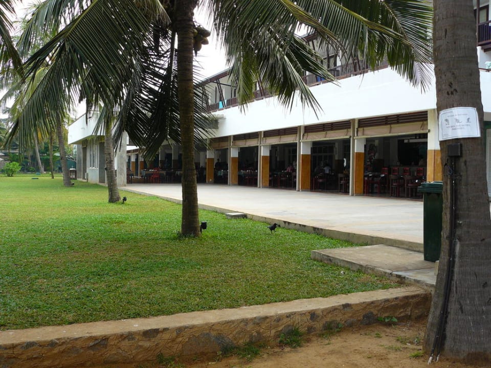Blick zum Restaurant Goldi Sands Hotel