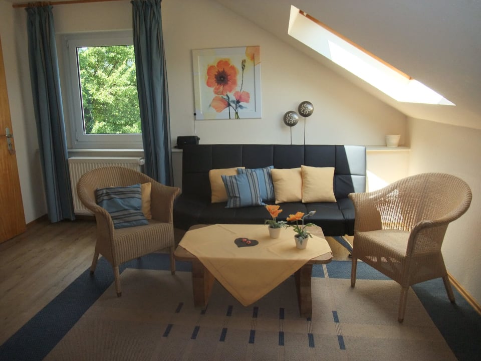 Wohnbereich "Erle" Ferienwohnungen auf dem Dümpelhof