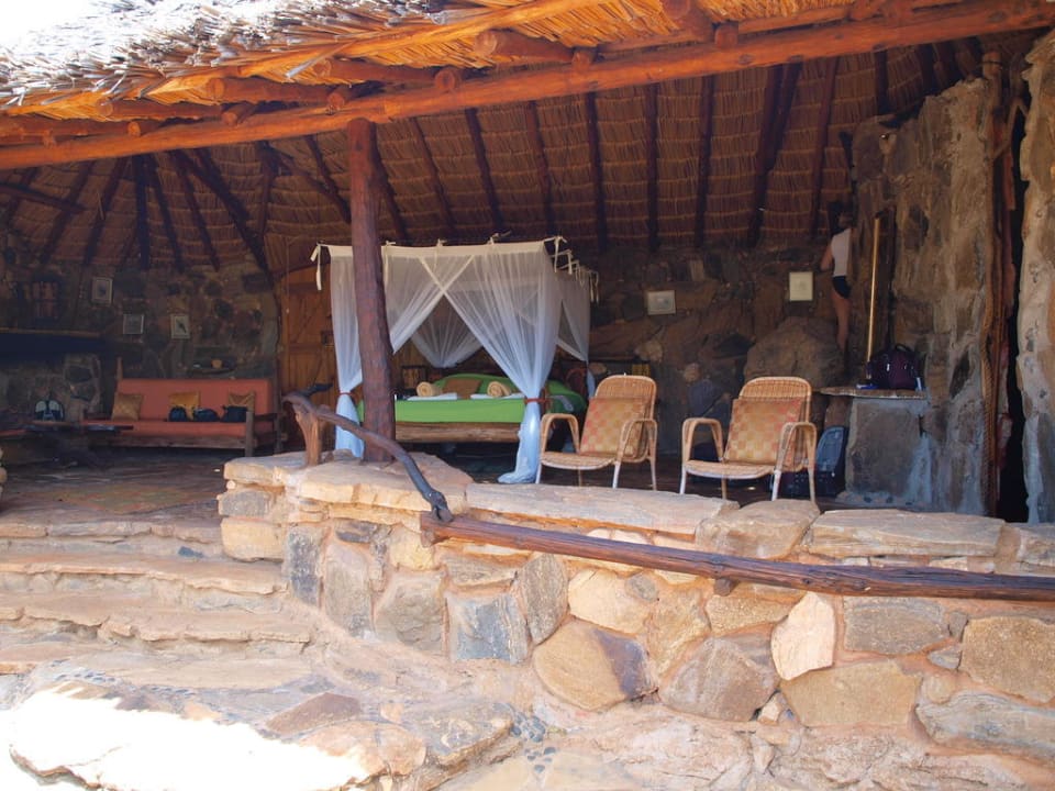 Zimmer von außen gesehen Hotel Sabuk Lodge