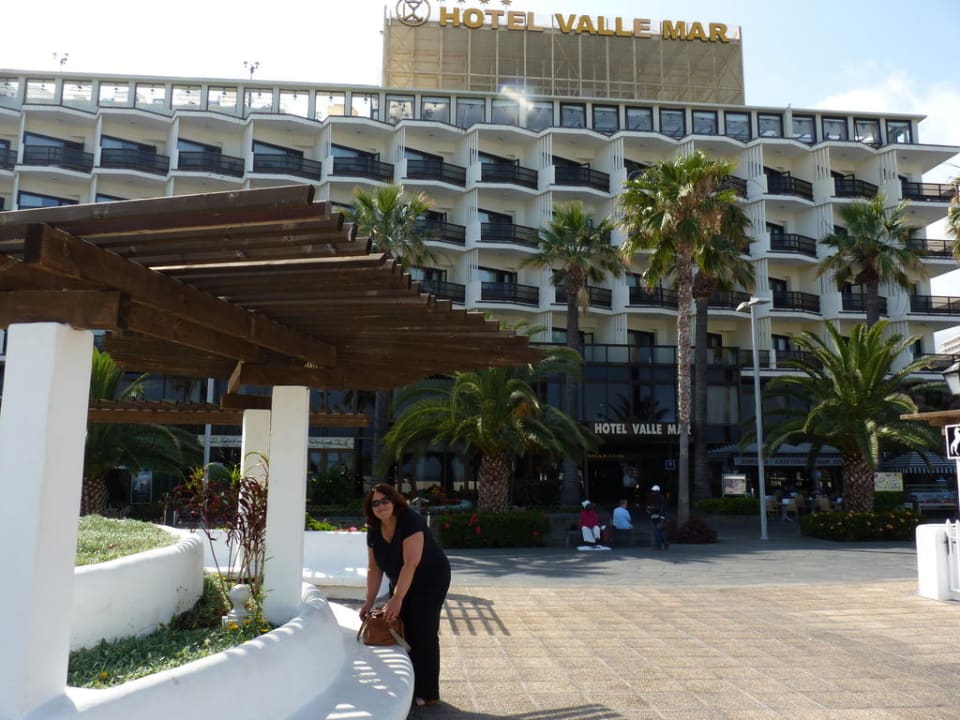 Von der Promenade aus gesehen Hotel ValleMar