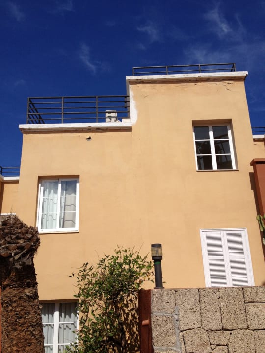 Der Putz fällt von den Wänden Los Olivos Beach Resort