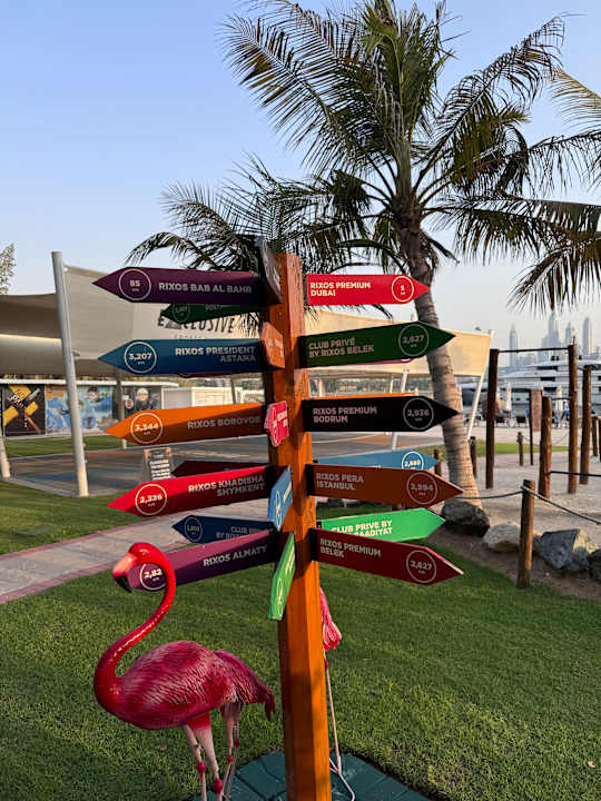 Gartenanlage Rixos The Palm Hotel & Suites