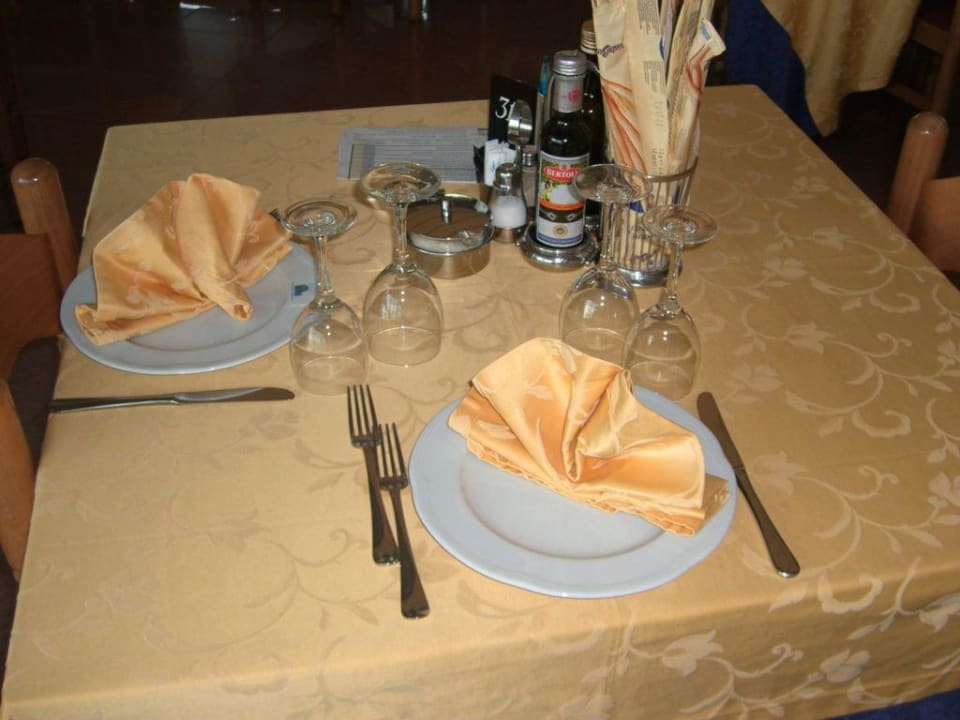 Tischdeko Hotel Beau Soleil