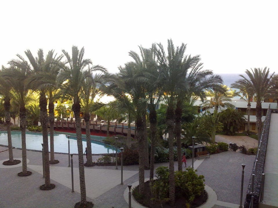 Blick auf den Hotelpark R2 Pajara Beach