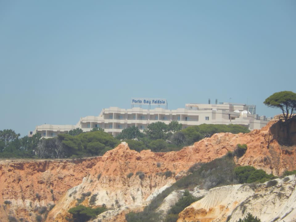 Ausblick vom Strand aus PortoBay Falésia