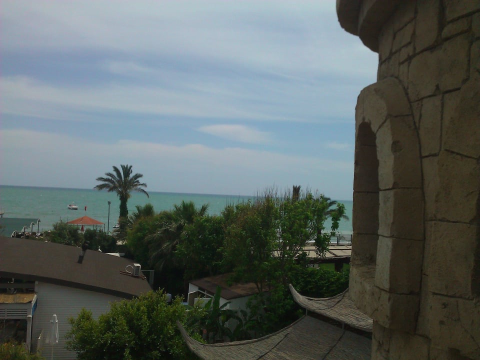 Blick von der Rutsche Belek Beach Resort Hotel