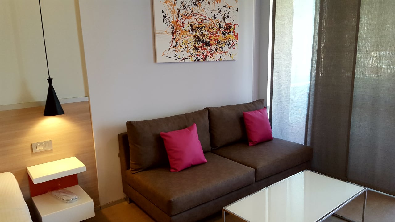 Unser Zimmer Sitzecke Harmony Boutique Resort
