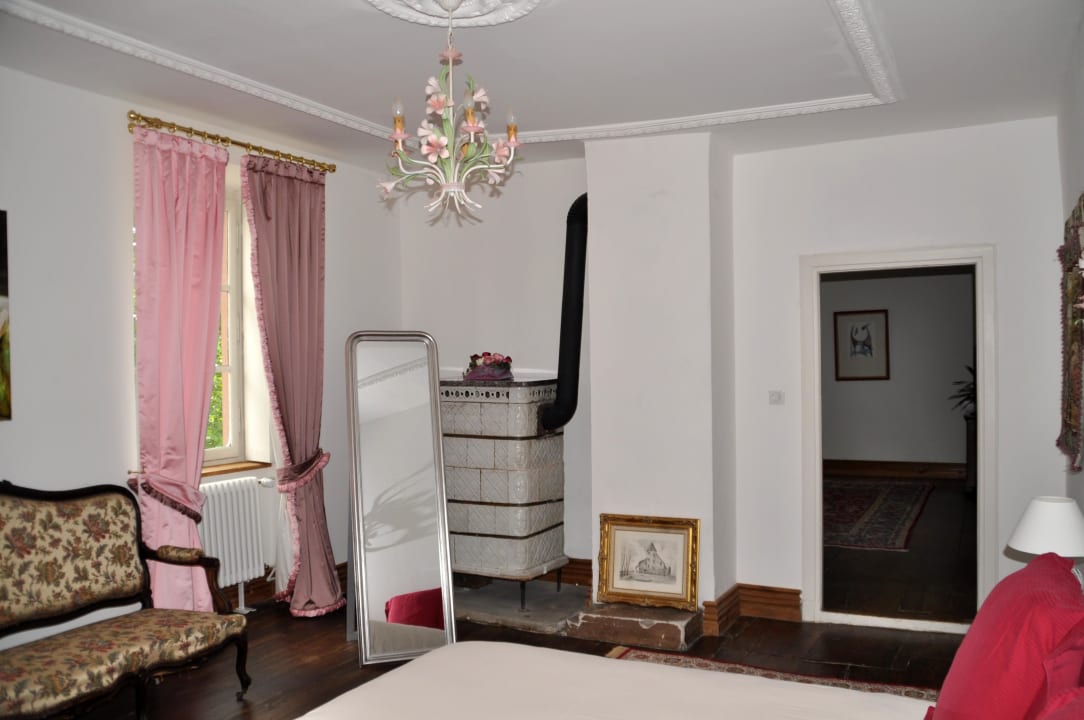 Schlafzimmer Hotel Château De Grunstein