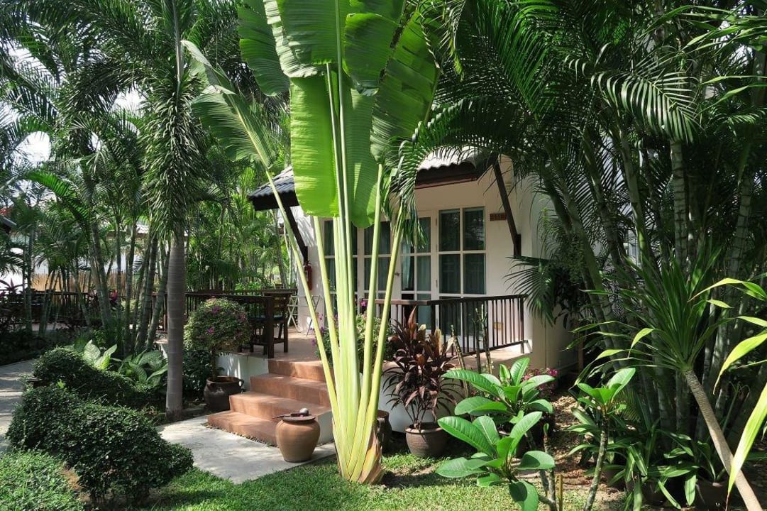 Eingan zum Gartenzimmer Laksasubha Hua Hin