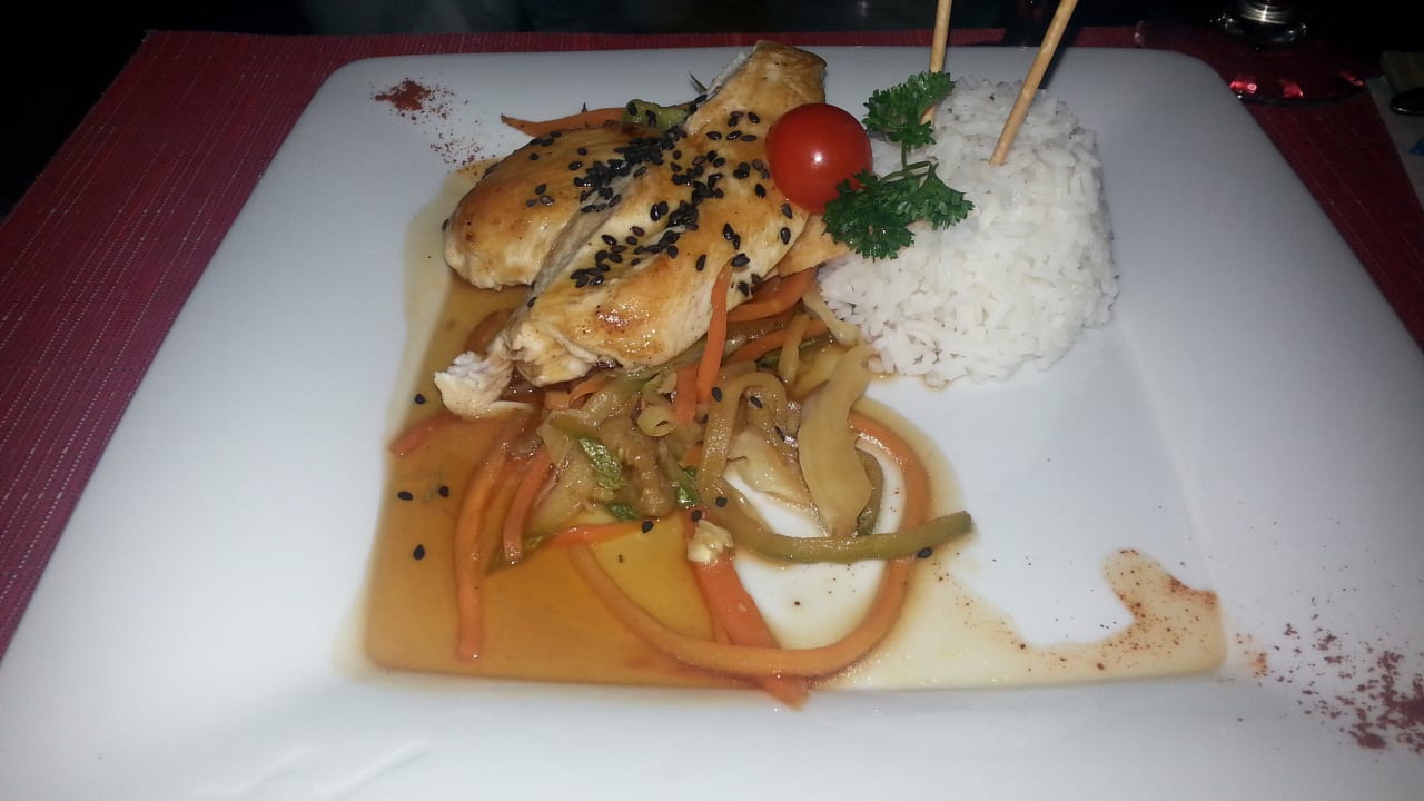 Hauptgang im Sumptuori Grand Palladium Kantenah Resort & Spa