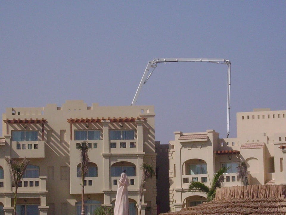 Baukrahn für Zementarbeiten Rixos Sharm El Sheikh Adults Only 18 +