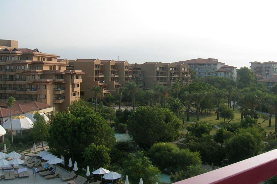 Blick von der Rutschanlage Asteria Family Belek